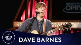 Dave Barnes | My Opry Debut | Opry