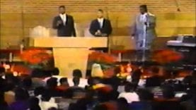 The Winans, with Ronald, sing, “Don’t Let the Sun, Tomorrow for SGM’s 5th in ’91