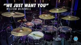 We Just Want You Drum Cover // William McDowell // Daniel Bernard