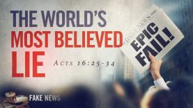 The World’s Most Believed Lie – Pastor Jeff Schreve